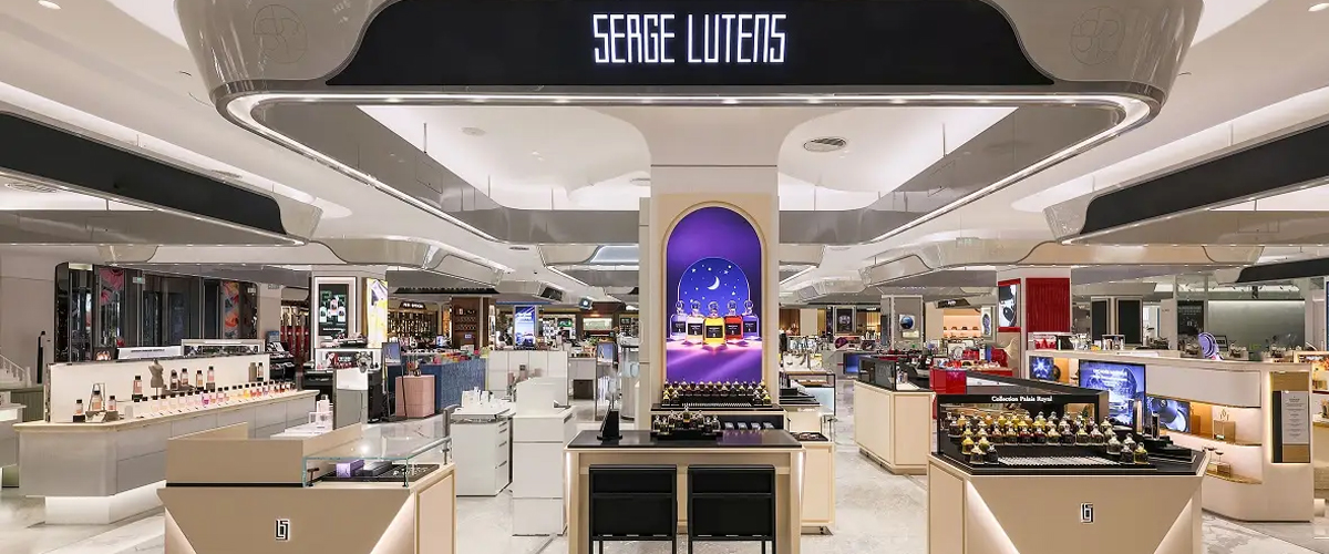 SERGE LUTENS芦丹氏 北京首家百货专柜艺境启幕